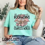 Blessed are the Bookworms Short Sleeve T-shirt Island Reef