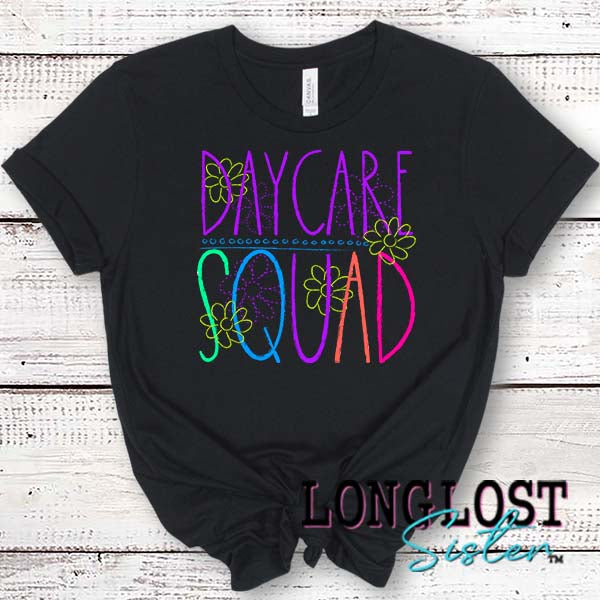 Daycare Squad T-Shirt long lost sister boutique