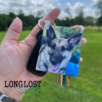 Personalized Dog Photo Keychain | Long Lost Sister Boutique