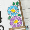 Flowers Spring Interchangeable for Address Plaque