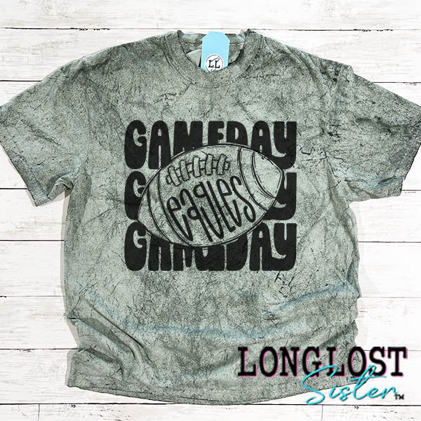 Eagles Football Game Day Spirit T-Shirt Green long lost sister boutique