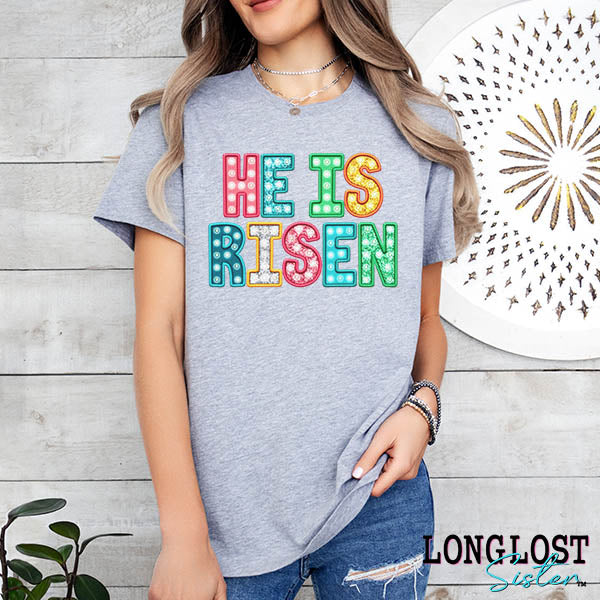 He is Risen Marquee Short Sleeve T-shirt