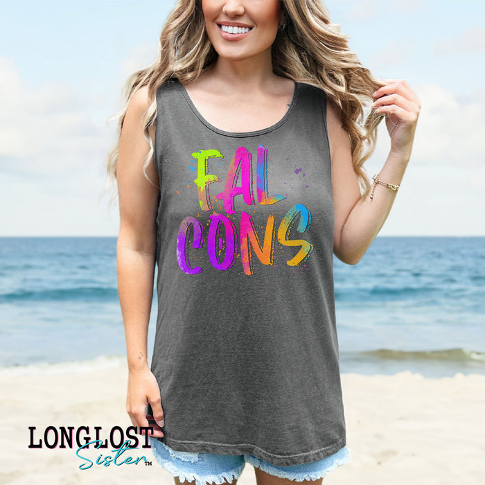 Neon Mascot Graphic Tank Top | Long Lost Sister Boutique