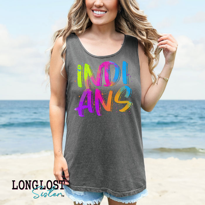 Neon Mascot Graphic Tank Top | Long Lost Sister Boutique