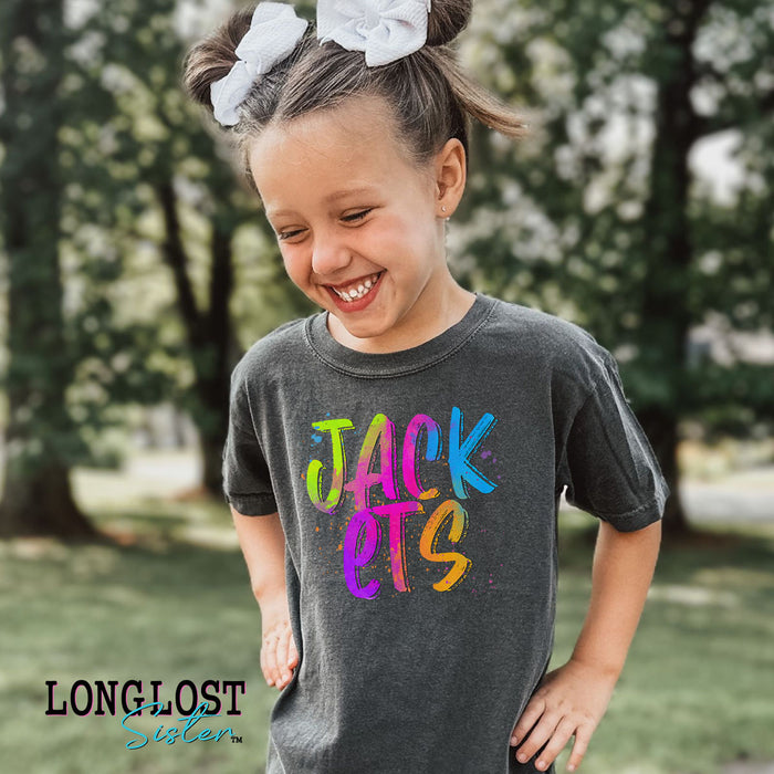 Neon Mascot Kids T-shirt | Long Lost Sister Boutique