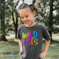 Neon Mascot Kids T-shirt | Long Lost Sister Boutique