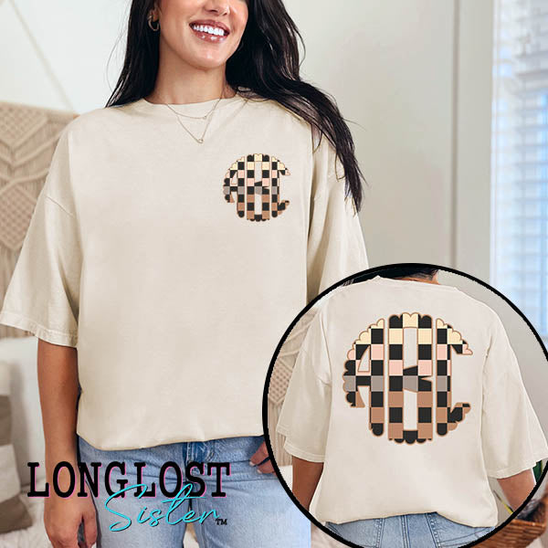 Preppy Checker Monogram Short Sleeve T-shirt