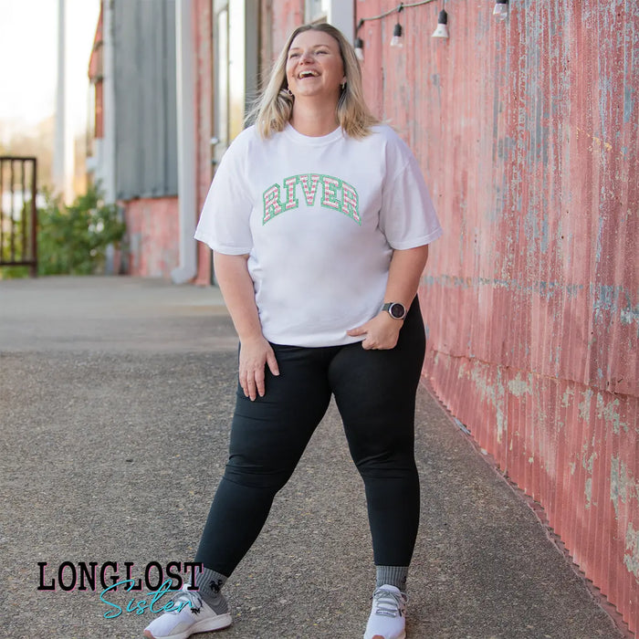 River Graphic T-shirt | Long Lost Sister Boutique