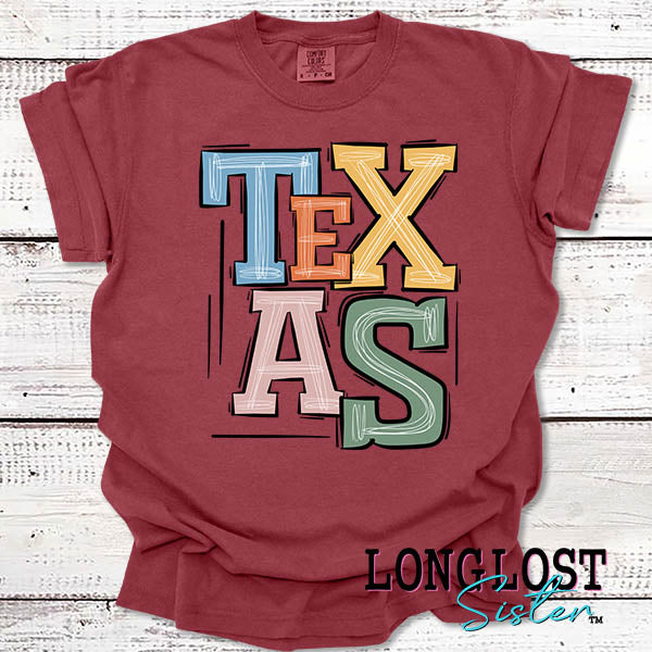Texas Boho Short Sleeve T-shirt