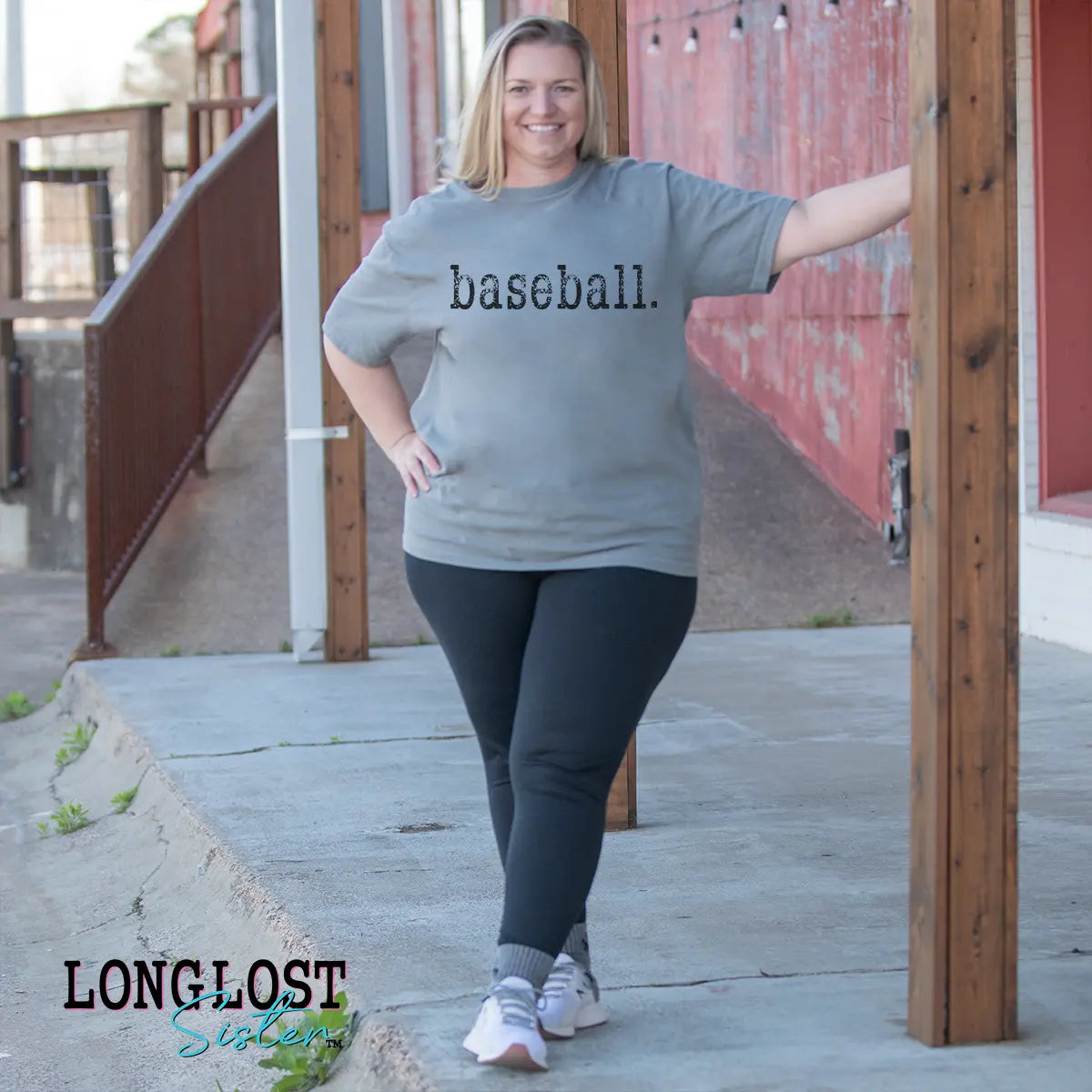 Baseball Grunge Graphic Tee | Long Lost Sister Boutique
