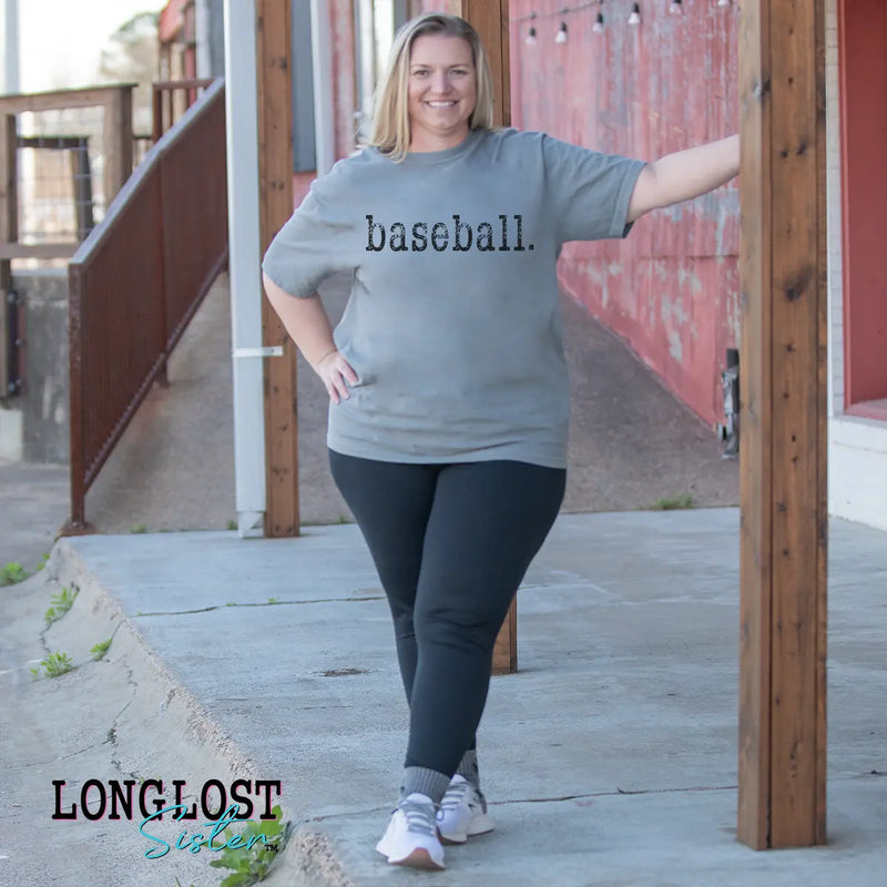 Baseball Grunge Graphic Tee | Long Lost Sister Boutique