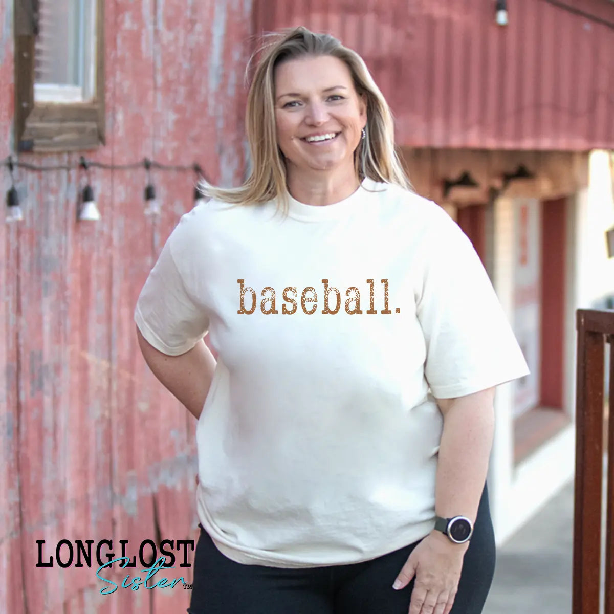 Baseball Grunge Graphic Tee | Long Lost Sister Boutique