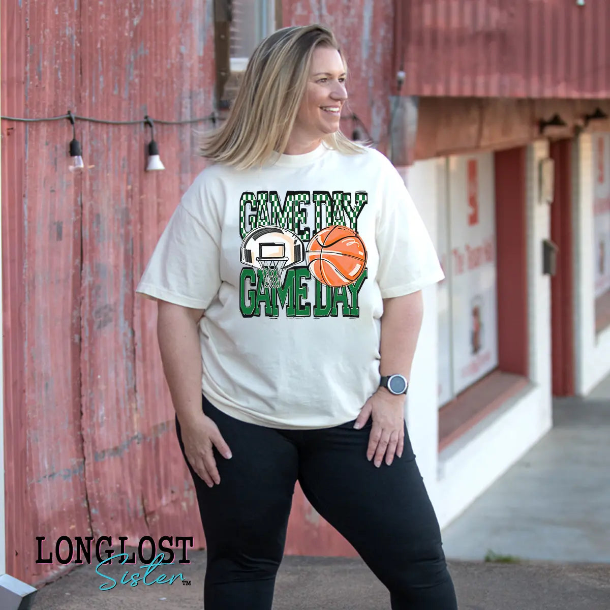Basketball Game Day Graphic Tee | Long Lost Sister Boutique