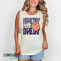 Basketball Game Day Graphic Tank Top | Long Lost Sister Boutique