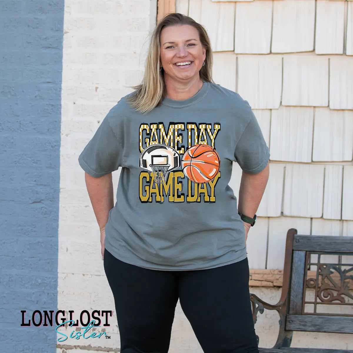 Basketball Game Day Graphic Tee | Long Lost Sister Boutique