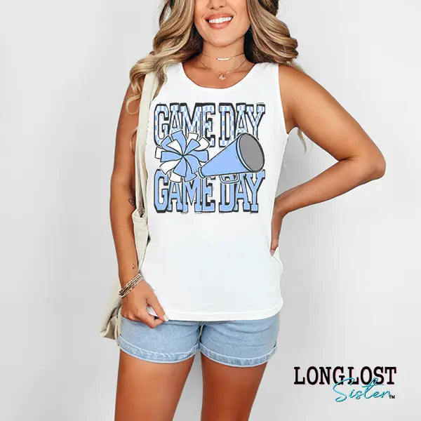 Cheer Game Day Graphic Tank Top | Long Lost Sister Boutique