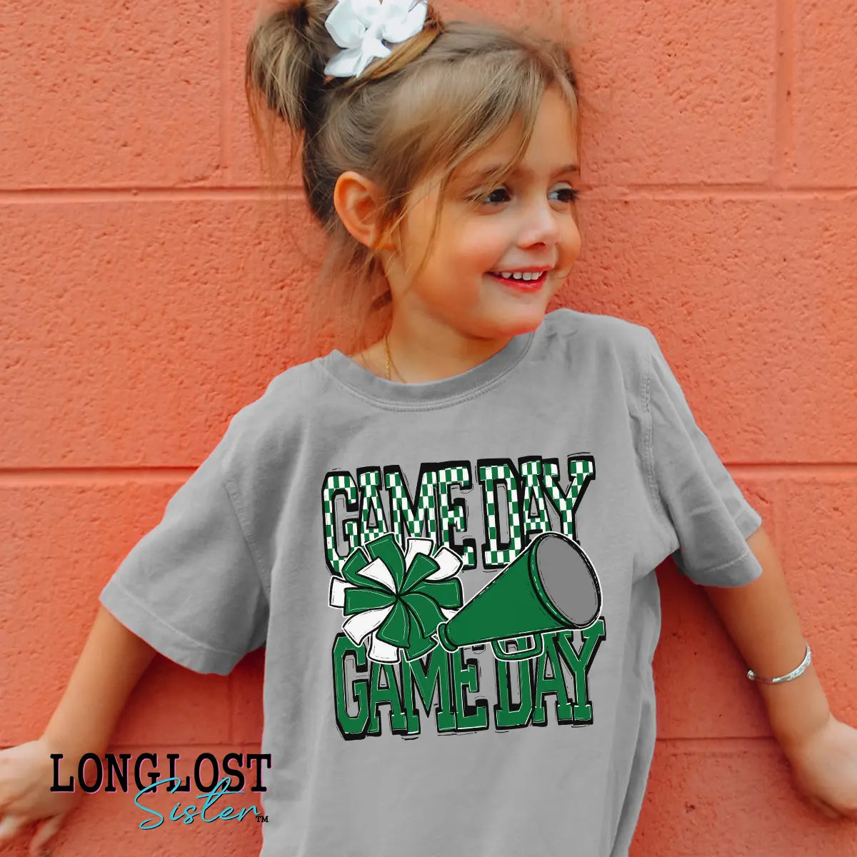 Cheer Game Day Kids T-shirt | Long Lost Sister Boutique