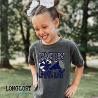 Cheer Game Day Kids T-shirt | Long Lost Sister Boutique