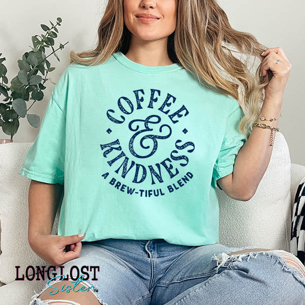 Coffee & Kindness Graphic T-shirt