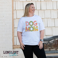Dog Mom Pattern Play Graphic Tee