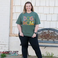 Dog Mom Pattern Play Graphic Tee