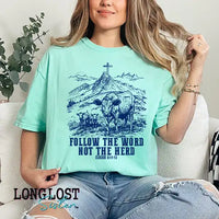Follow The Word Not The Herd Graphic T-shirt | Long Lost Sister Boutique