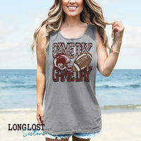 Football Game Day Graphic Tank Top | Long Lost Sister Boutique