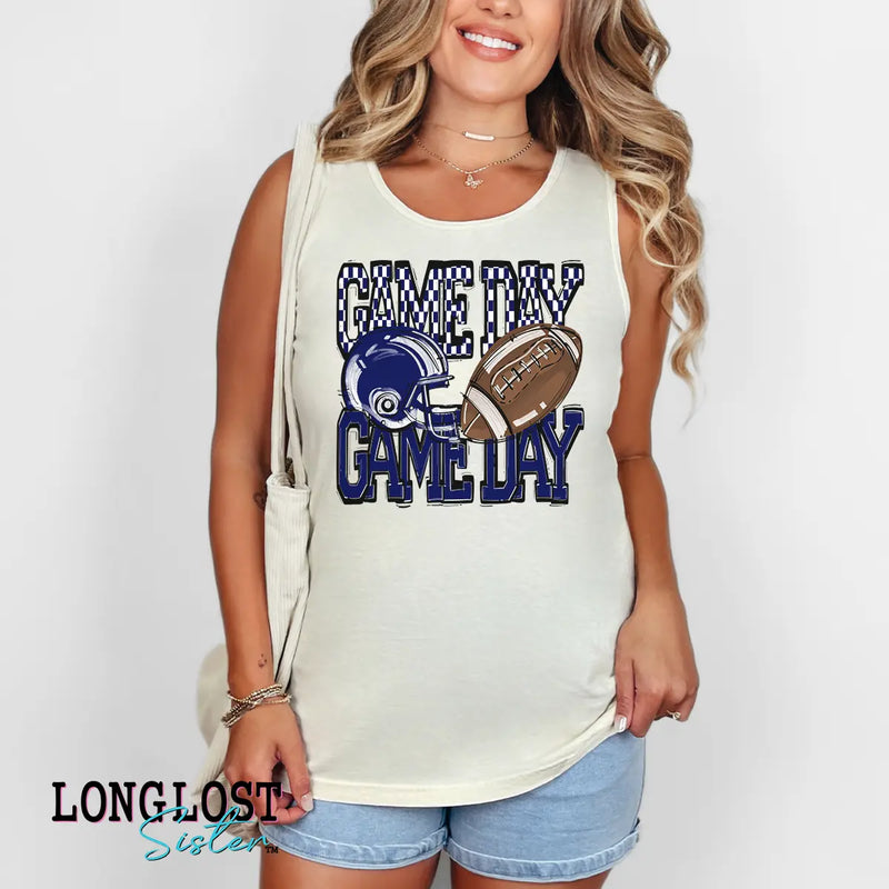 Football Game Day Graphic Tank Top | Long Lost Sister Boutique