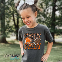 Football Game Day Kids T-shirt | Long Lost Sister Boutique