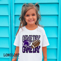Football Game Day Kids T-shirt | Long Lost Sister Boutique