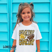 Football Game Day Kids T-shirt | Long Lost Sister Boutique