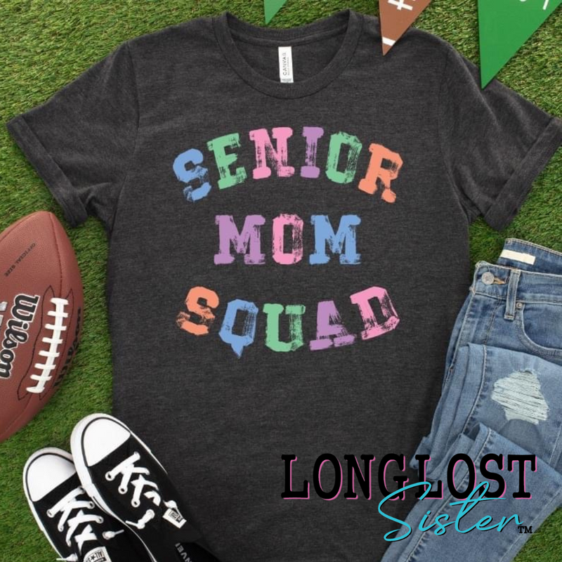 Senior Mom Squad T-Shirt
