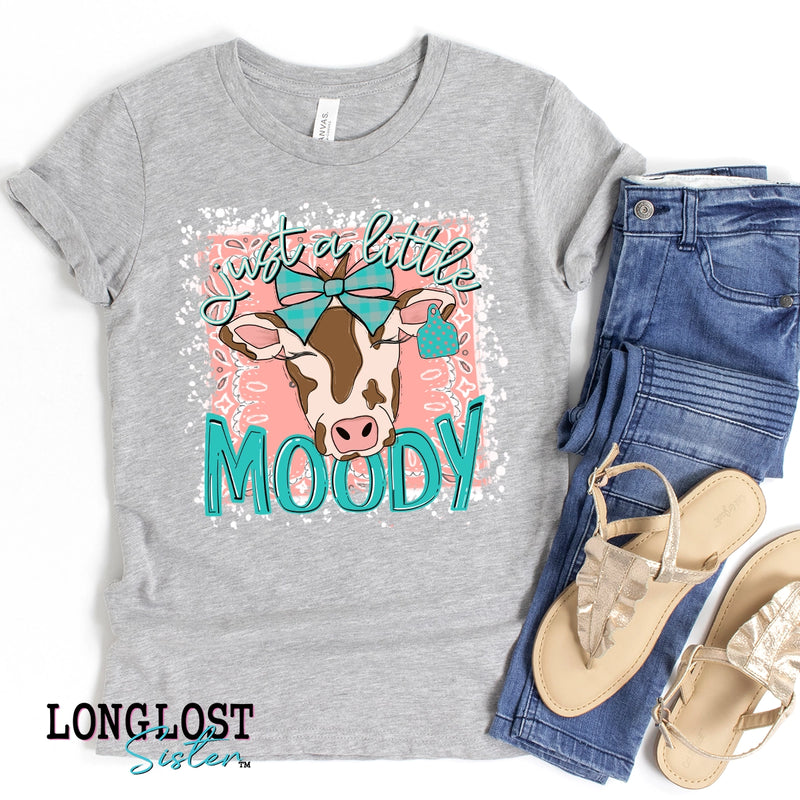 Just a Little Moody Kids T-shirt