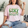 Not Lucky Just Blessed Short Sleeve T-shirt