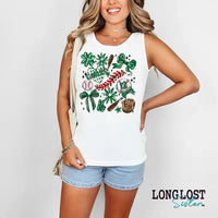 Baseball Collage Custom Team & Number Tank Top | Long Lost Sister Boutique