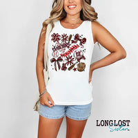 Baseball Collage Custom Team & Number Tank Top | Long Lost Sister Boutique