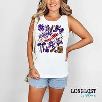 Baseball Collage Custom Team & Number Tank Top | Long Lost Sister Boutique