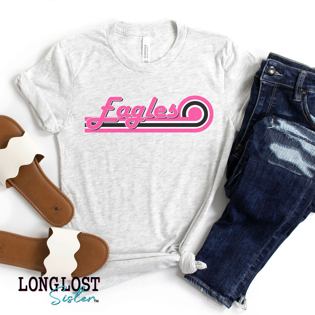 Retro Wave Mascot Kids T-shirt | Long Lost Sister Boutique