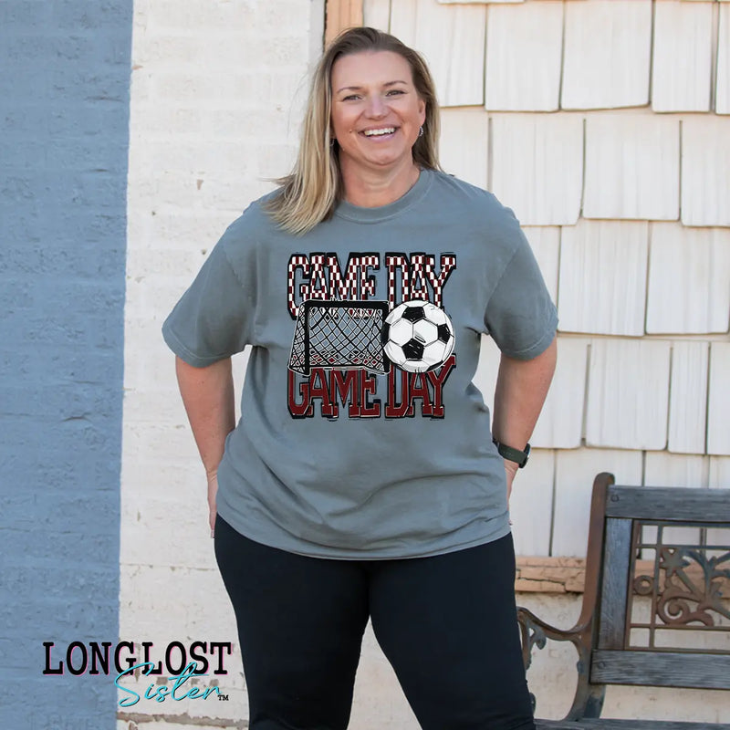 Soccer Game Day Graphic Tee | Long Lost Sister Boutique