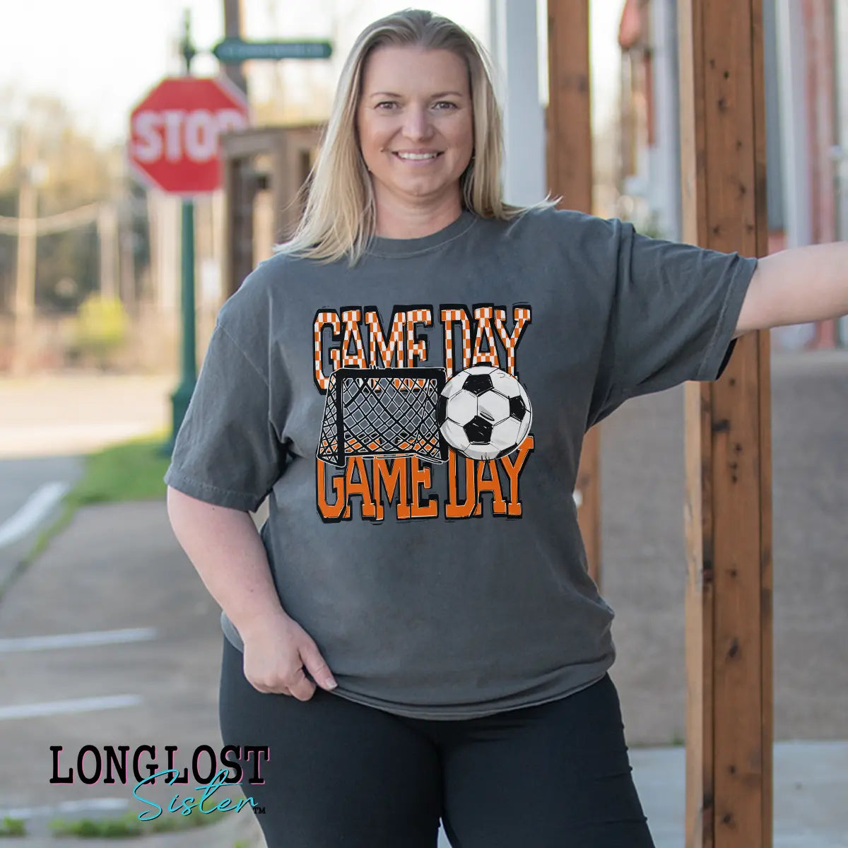 Soccer Game Day Graphic Tee | Long Lost Sister Boutique