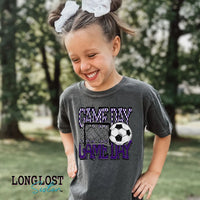 Soccer Game Day Kids T-shirt | Long Lost Sister Boutique
