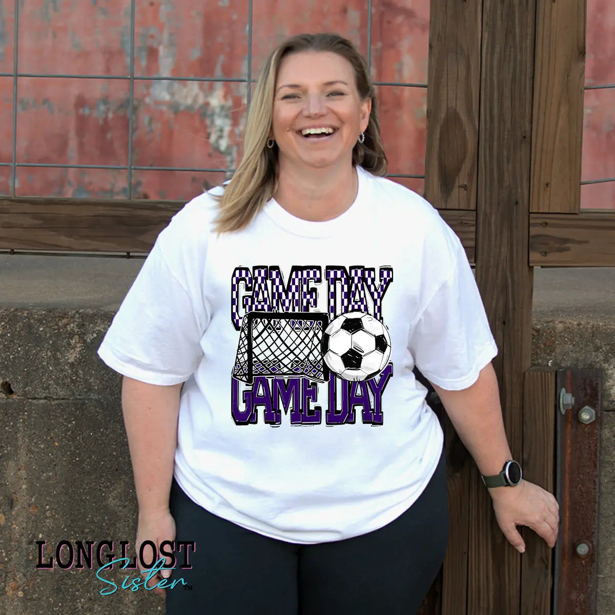 Soccer Game Day Graphic Tee | Long Lost Sister Boutique