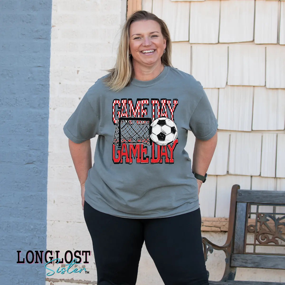 Soccer Game Day Graphic Tee | Long Lost Sister Boutique