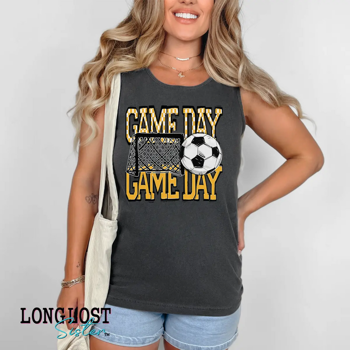 Soccer Game Day Graphic Tank Top | Long Lost Sister Boutique