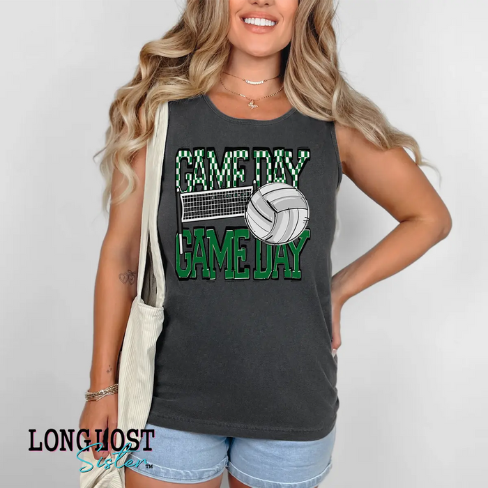 Volleyball Game Day Graphic Tank Top | Long Lost Sister Boutique
