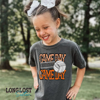 Volleyball Game Day Kids T-shirt | Long Lost Sister Boutique