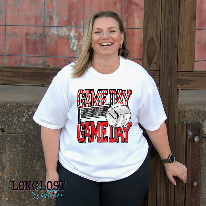 Volleyball Game Day Graphic Tee | Long Lost Sister Boutique