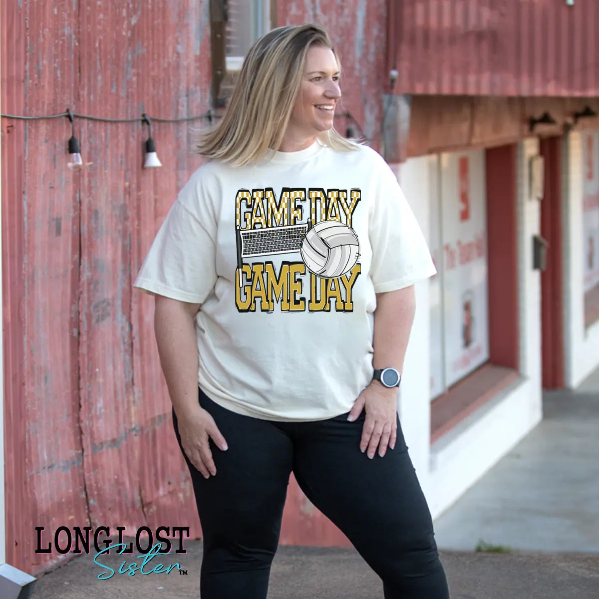 Volleyball Game Day Graphic Tee | Long Lost Sister Boutique