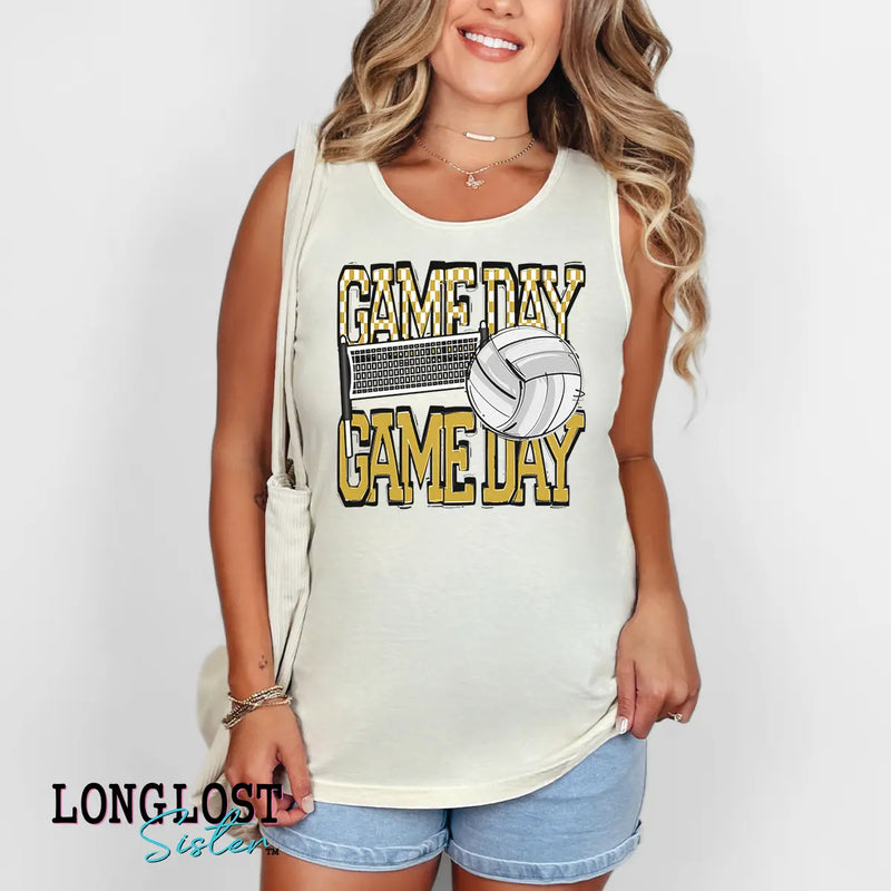 Volleyball Game Day Graphic Tank Top | Long Lost Sister Boutique