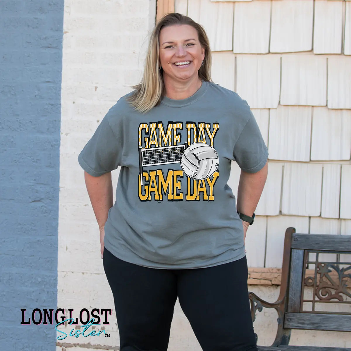 Volleyball Game Day Graphic Tee | Long Lost Sister Boutique